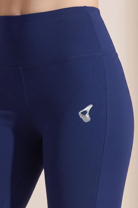 Zelocity Quick Dry Gym Leggings - Medieval Blue — image 4
